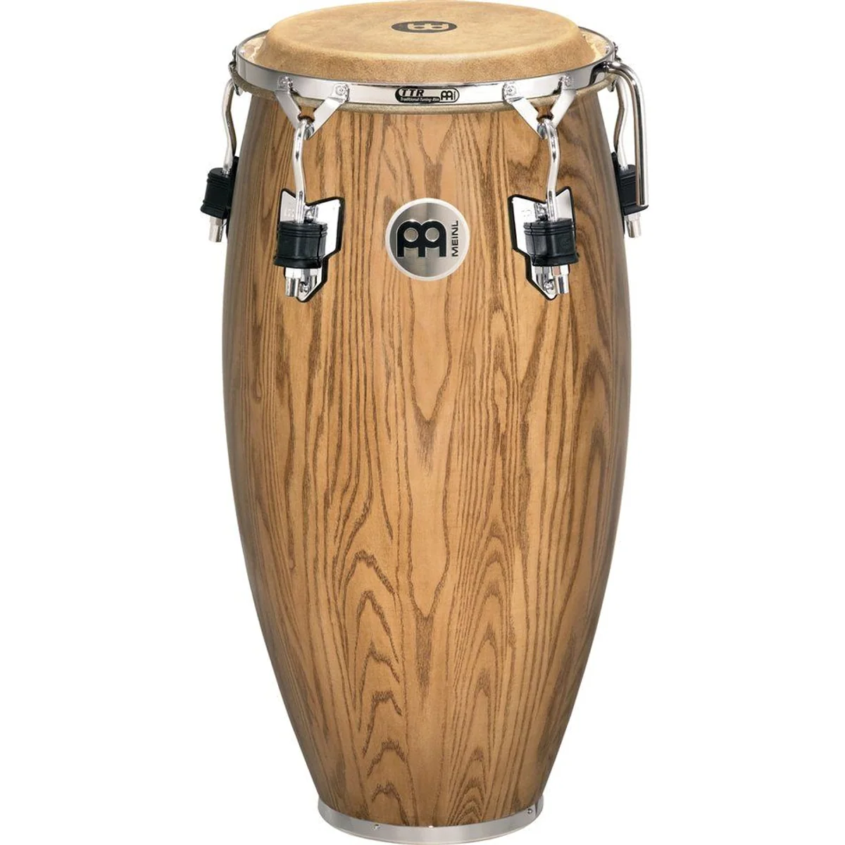 Meinl Woodcraft Conga WC11ZFA-M, 11" Quinto, hochwertige Esche — traditionelles Handwerk, vielseitiger Klang, inklusive Stimmschlüssel