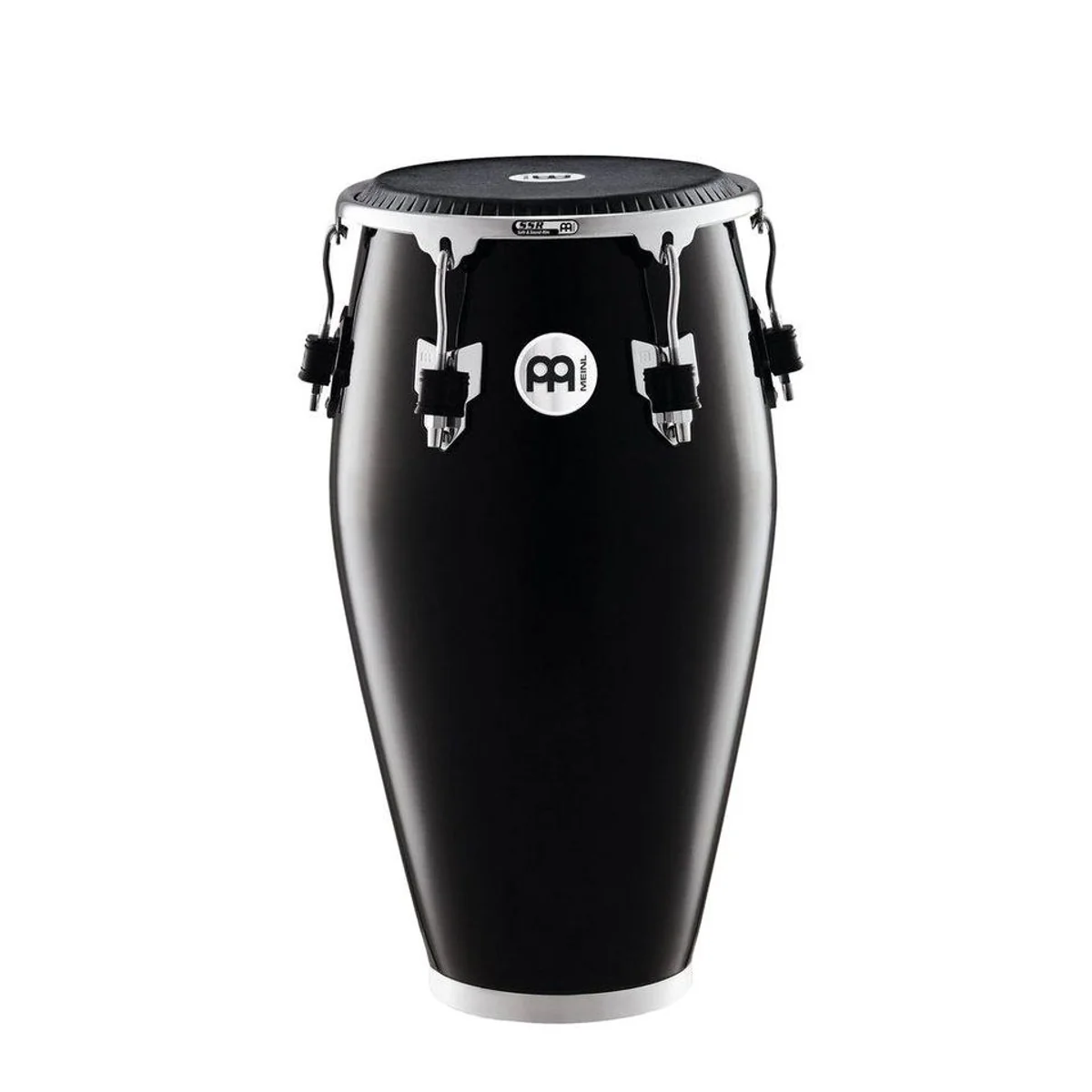 Meinl Percussion Fibercraft Conga FCR1134BK, robustes Fiberglas, hervorragende Klangqualität