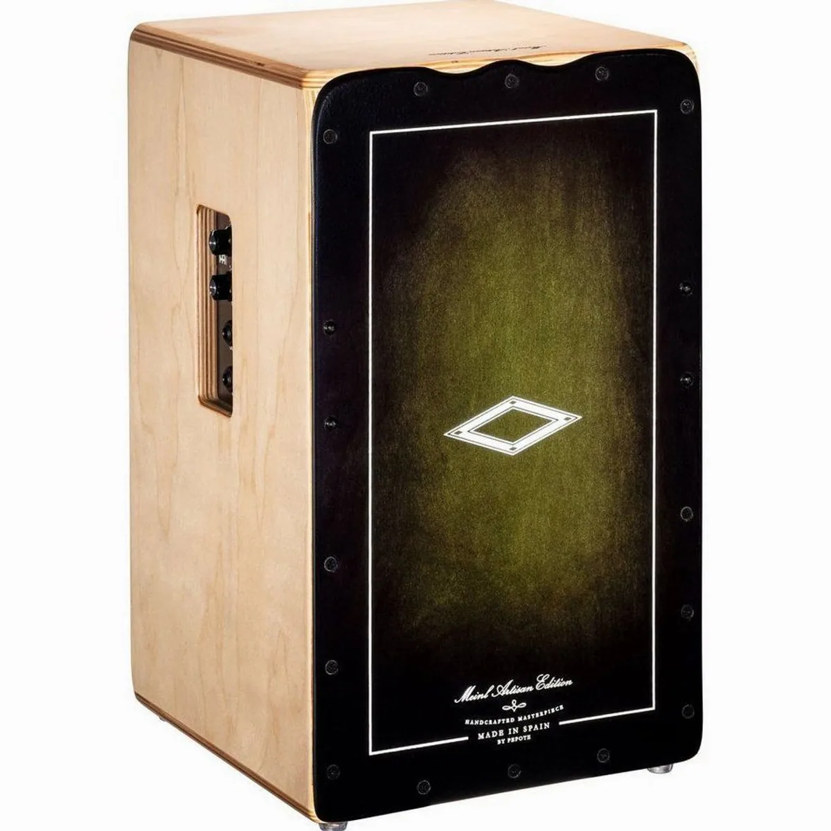 Meinl Artisan Pickup Cajon PAESLDOB, handgemacht, integriertes Pickup, Bassreflex-System