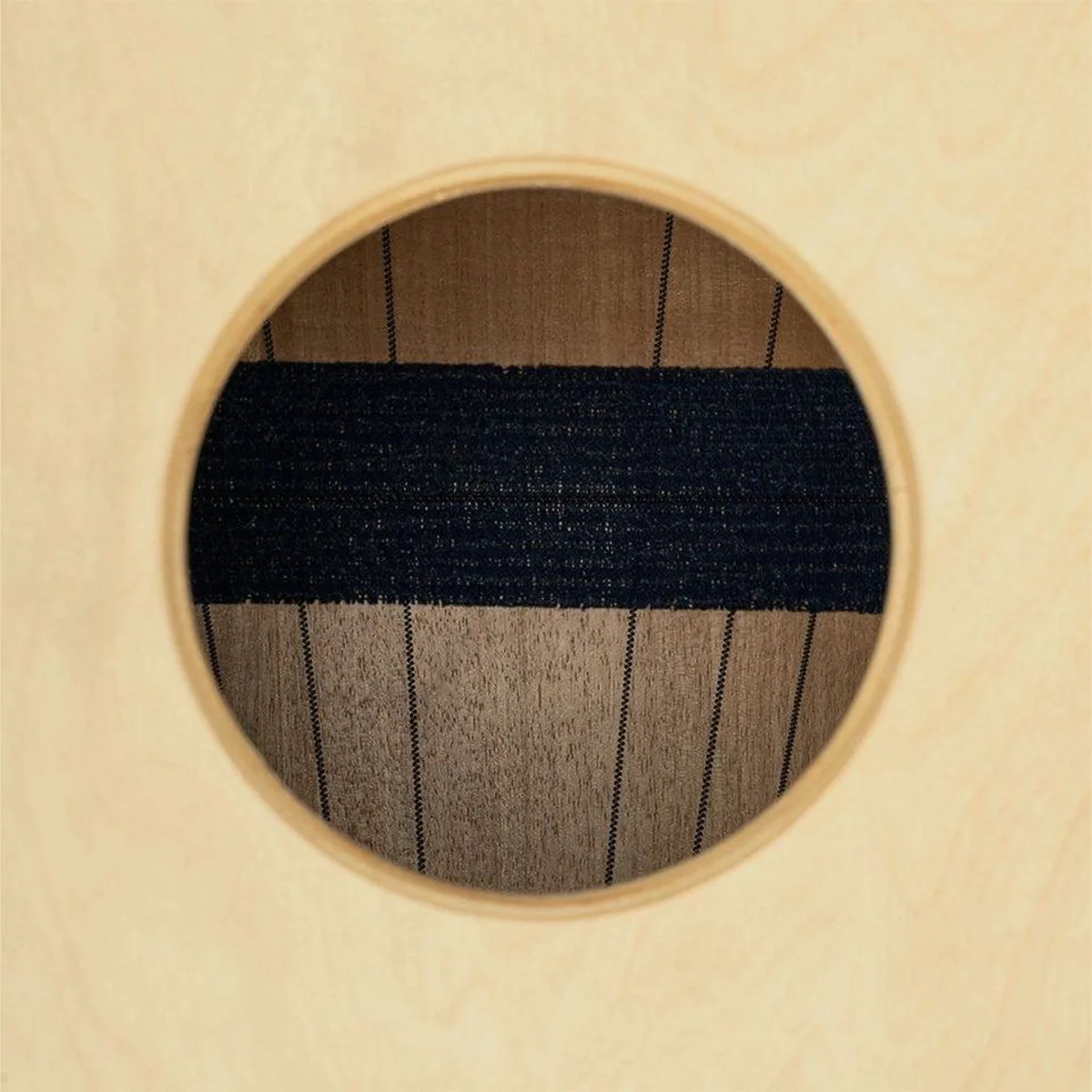 Meinl Percussion Artisan Cajon AETLBE, 9mm Birkenkorpus, Eucalyptus Spielfläche, Handgewickelte Snaresaiten 4
