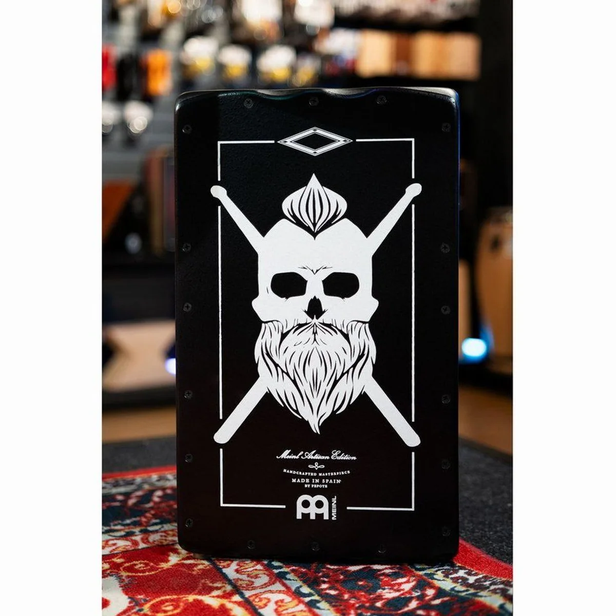 Meinl Percussion AETLEES Artisan Cajon El Estepario, handgefertigt, 7-lagige Birke, kraftvoller Klang 4