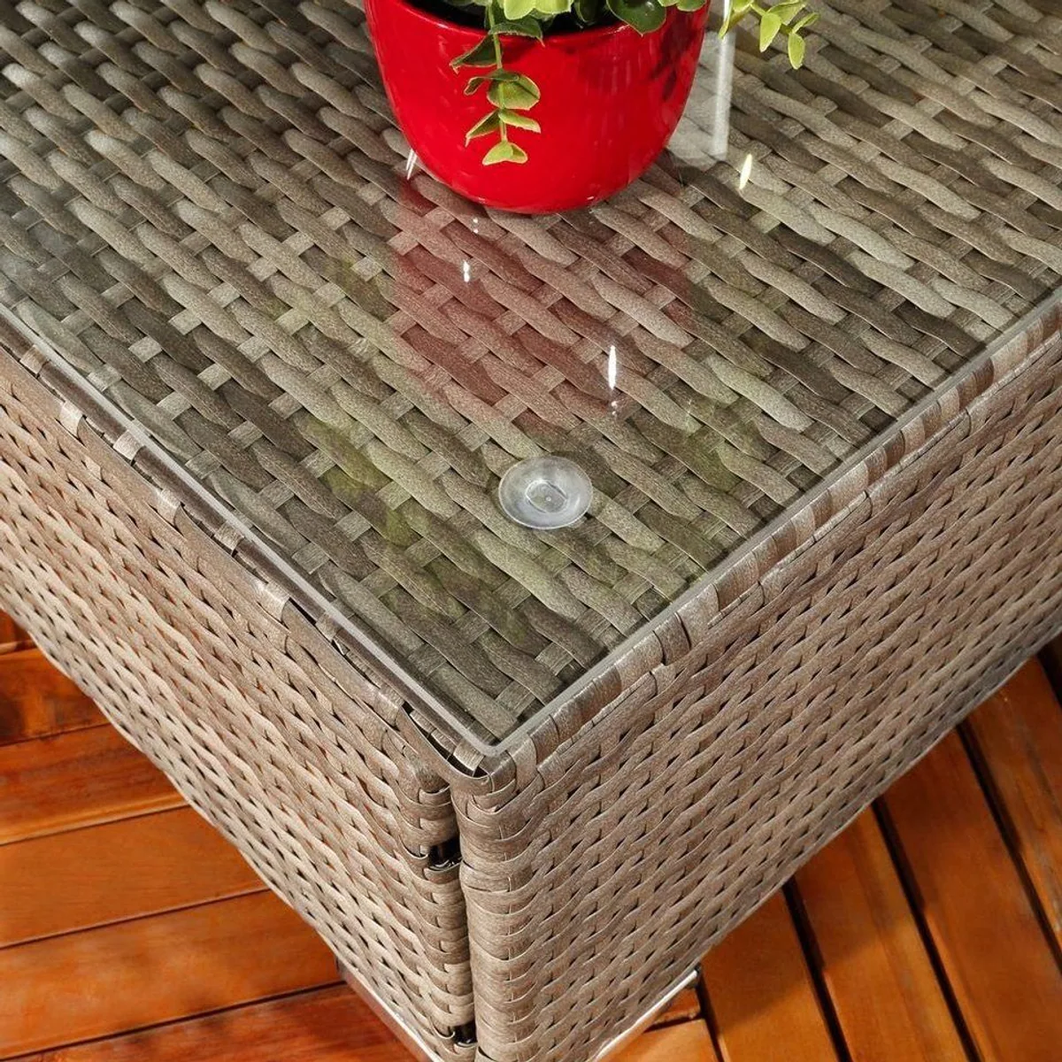 Melko Gartenlounge-Set 5tlg., wetterfest und flexibel kombinierbar 3