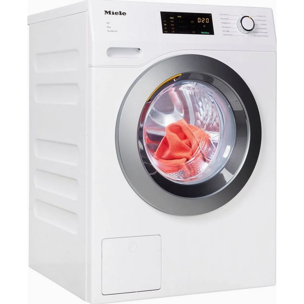 Miele WDD131 WPS GuideLine, 8 kg, 1400 U/min, für Sehbehinderte — energieeffizient, leise, CapDosing 2