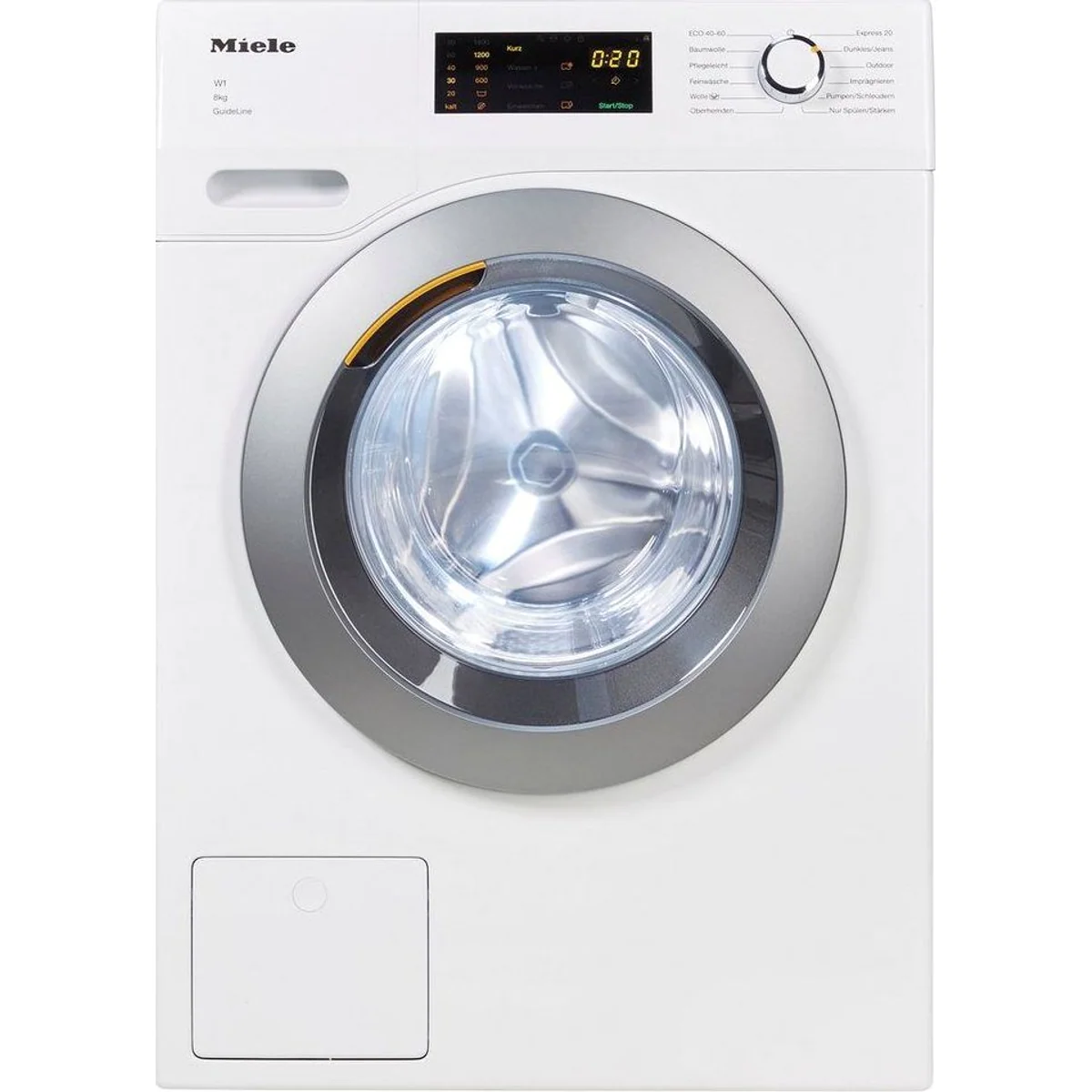 Miele WDD131 WPS GuideLine, 8 kg, 1400 U/min, für Sehbehinderte — energieeffizient, leise, CapDosing 3