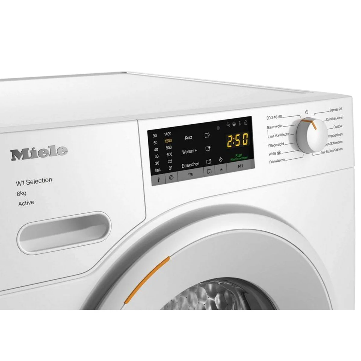 Miele WSA123 WCS 8kg Active, 8 kg Fassungsvermögen, energieeffizient, 1400 U/min 3