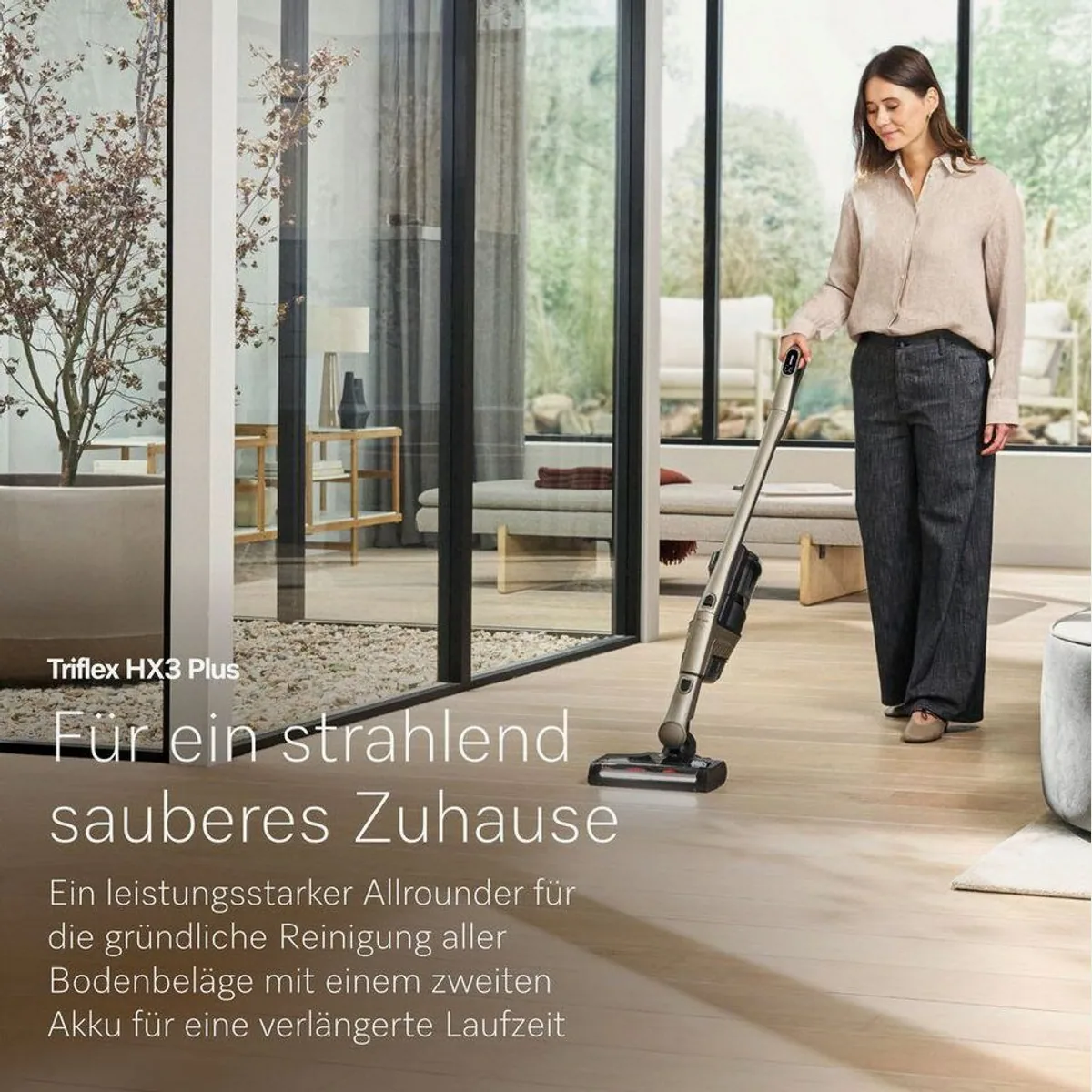 Miele Triflex HX3 Plus, 192 W, beutellos – kabellos, kraftvoll, flexibel 3