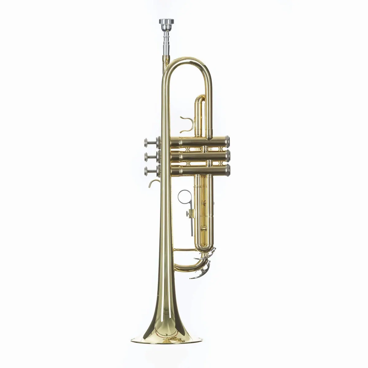 Monzani MZTR-113A Bb-Trompete, Edelstahlventile, leichtgewichtig – ideal für Einsteiger 3