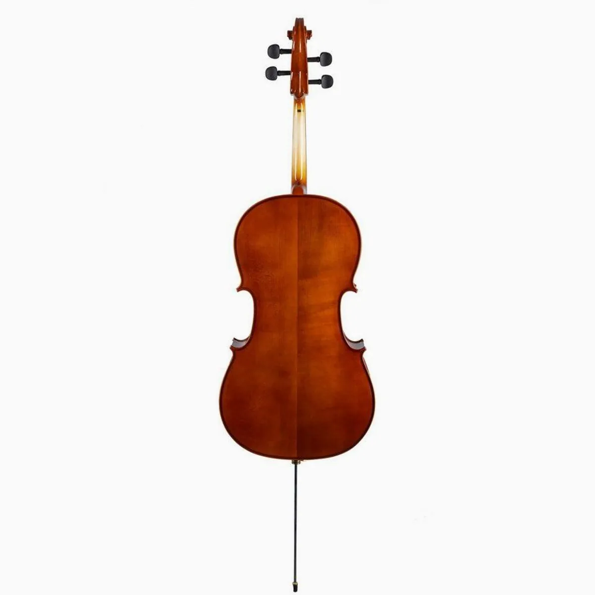 Monzani CG106 Student Cello 4/4, massive Fichtendecke, Ahornkorpus, gut spielbarer Bogen 2