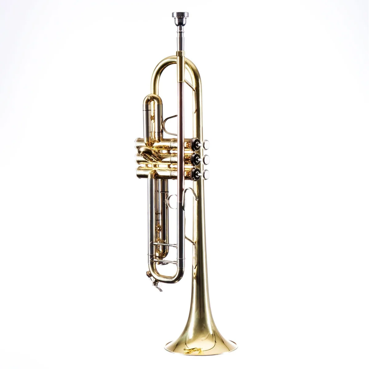 Monzani MZTR 344 Bb-Trompete, einfache Tonansprache, langlebige Materialien
