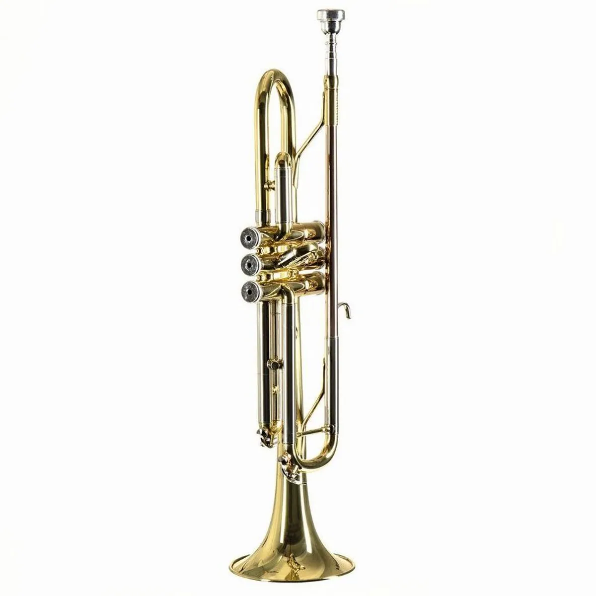 Monzani MZTR-233L Bb-Trompete, leichter Klang, pflegeleicht, inklusive Leichtkoffer 3
