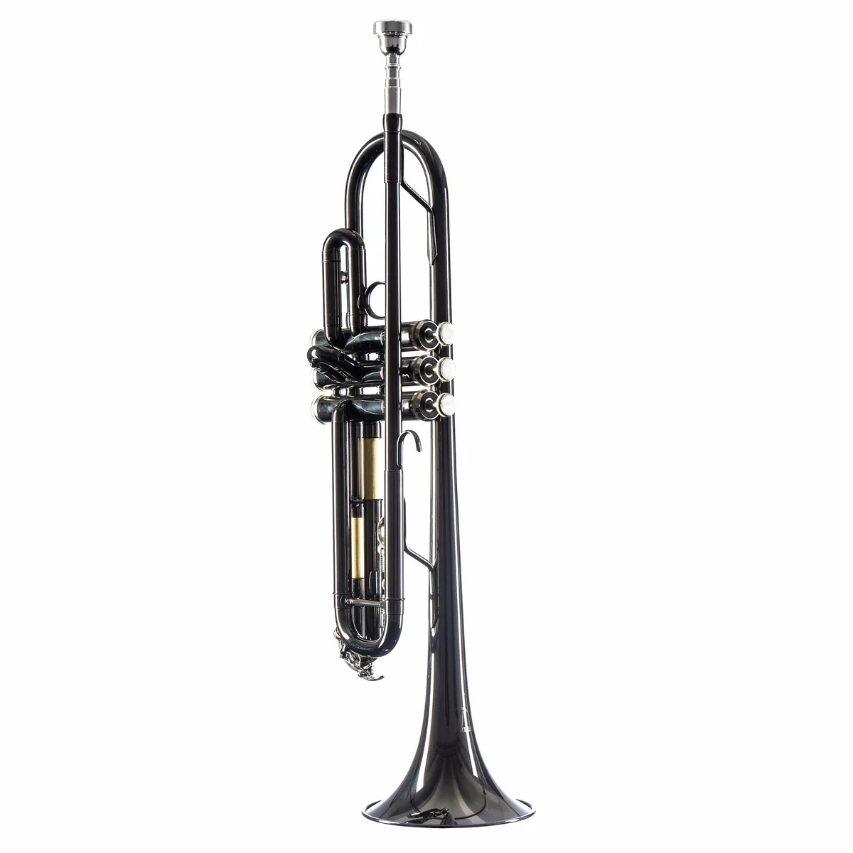 Monzani MZTR-118 Bb-Trompete, heller Klang, leichtes Gewicht, inklusive Hardcase