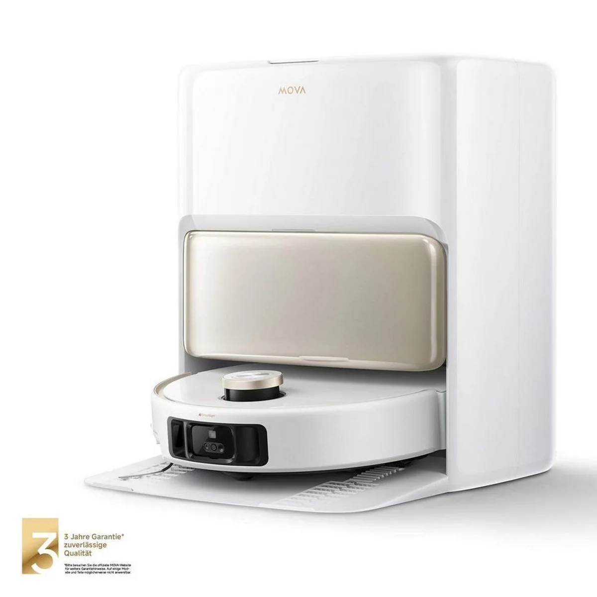 Mova V50 Ultra Complete Saugroboter, 24.000 Pa Saugkraft, Wischfunktion, Hindernisüberwindung