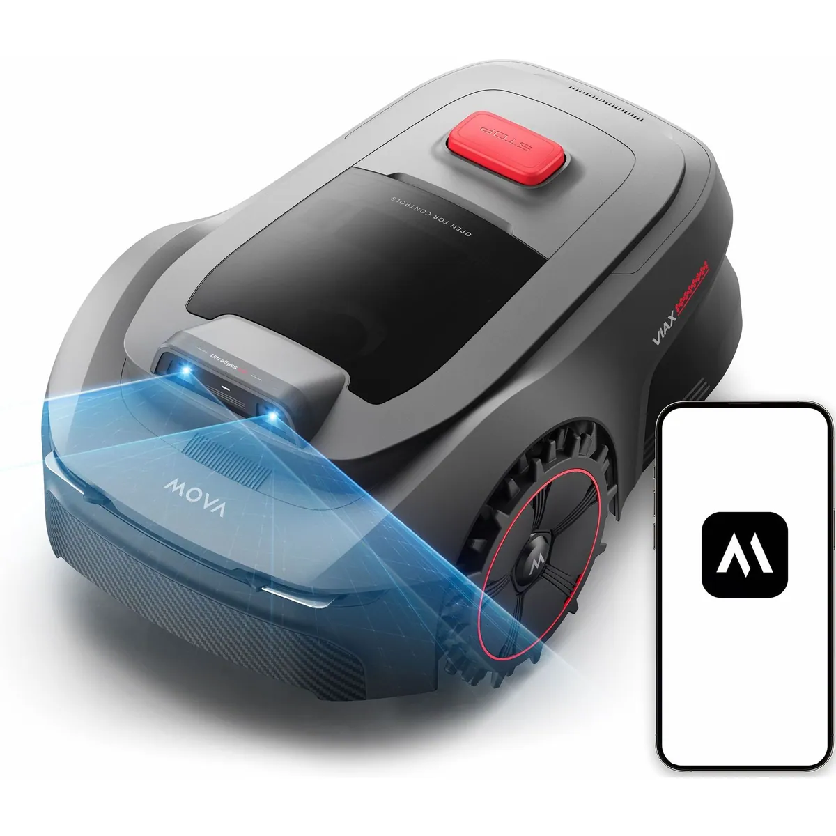 Mova ViAX 250 Rasenmähroboter-Akku, 18 V, 2,5 Ah Kapazität, ideal für bis 250 m²