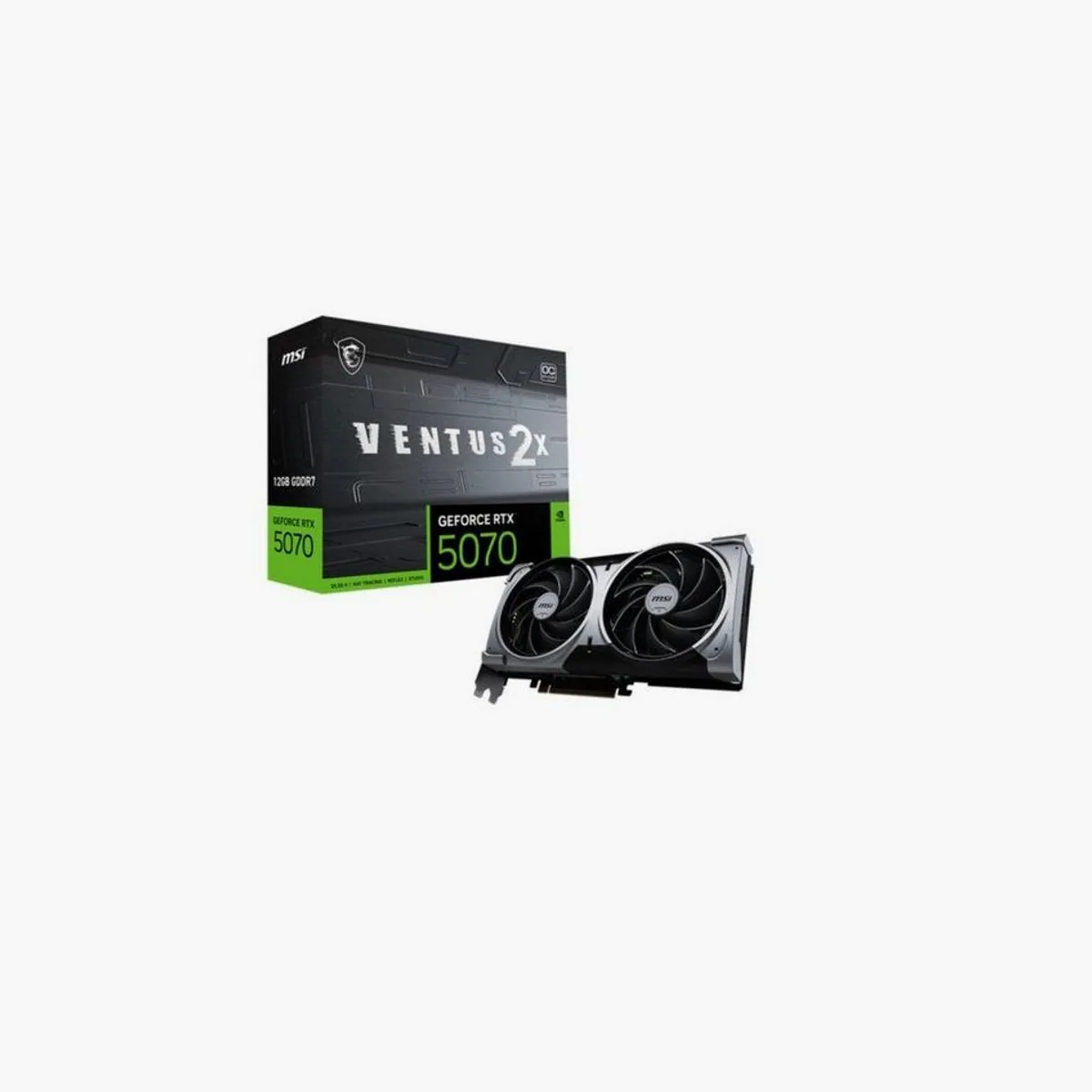 MSI GeForce RTX 5070 12G VENTUS 2X OC, hohe Leistung, effiziente Kühlung, optimierte Gaming-Erfahrung