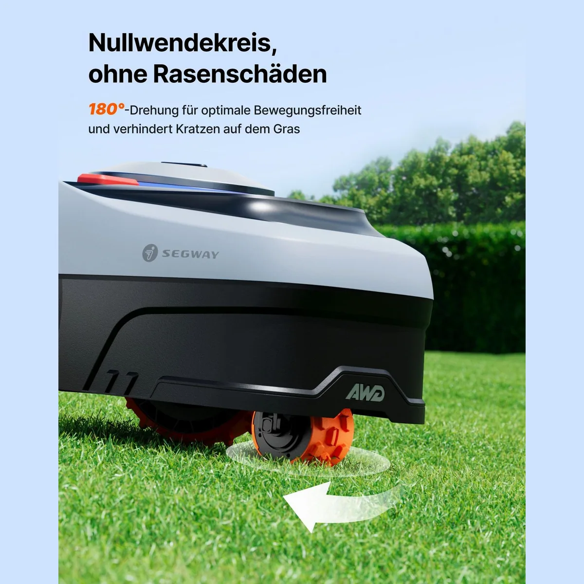NAVIMOW i205 AWD Mähroboter, Allradantrieb, automatische Kartierung, bis 500 m² 2