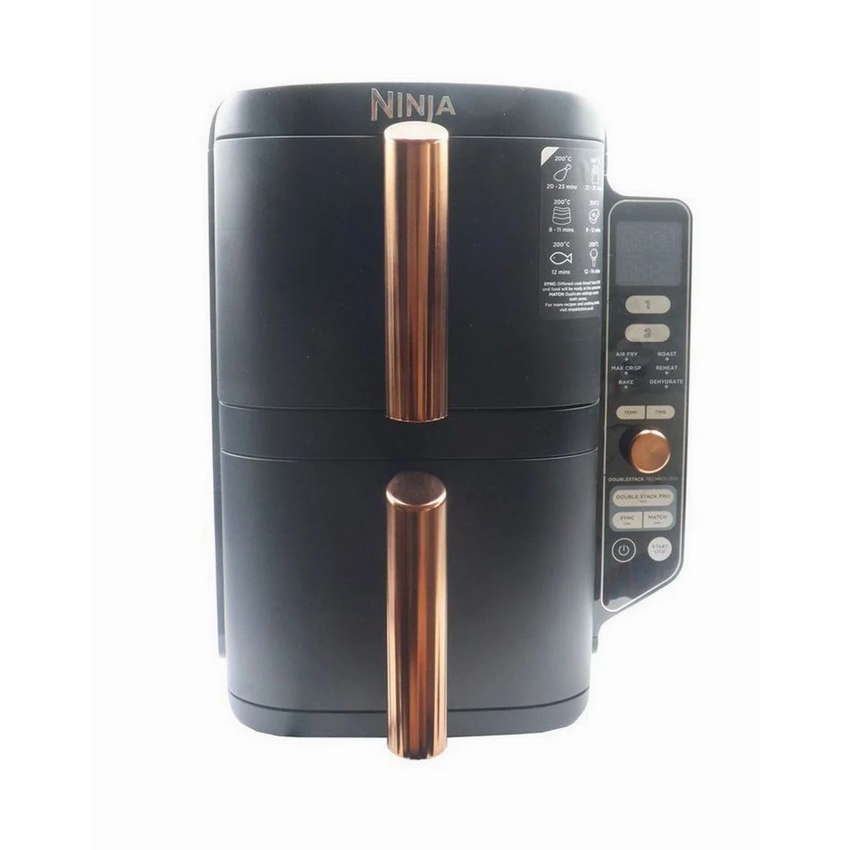NINJA Heißluftfritteuse SL400EU, 2470 W, große Kapazität, vielseitige Funktionen