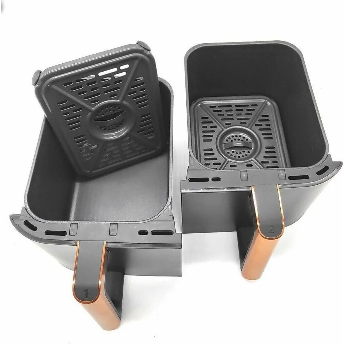 NINJA Heißluftfritteuse, 6-in-1, 9,5 Liter, Dual Zone 3
