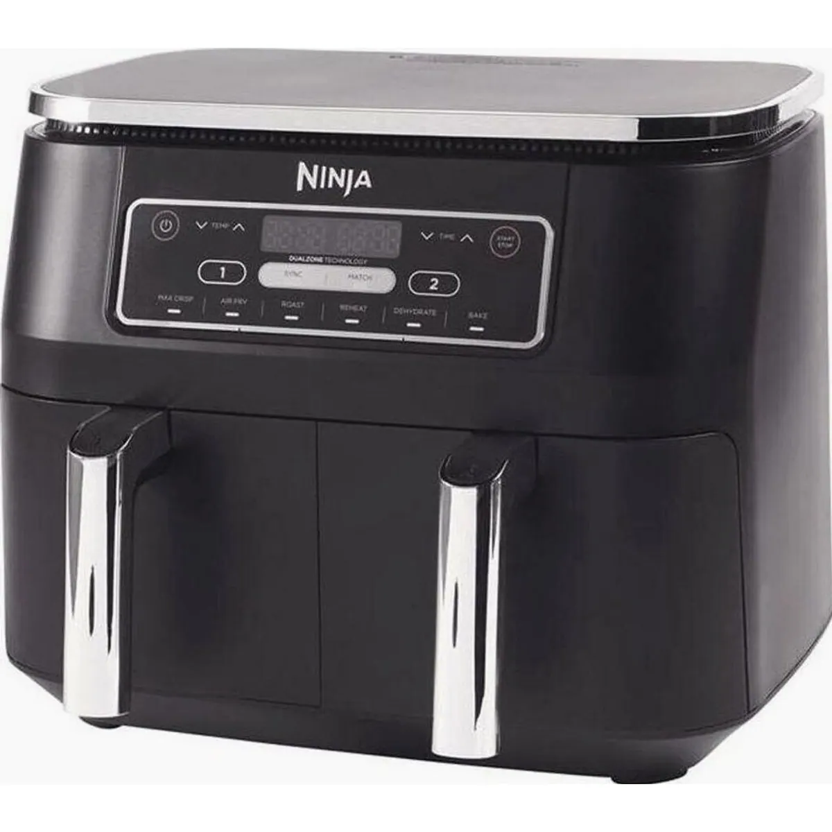 NINJA Heißluftfritteuse AF300EU, 2400 W, Dual Zone, 6 Zubereitungsfunktionen 2