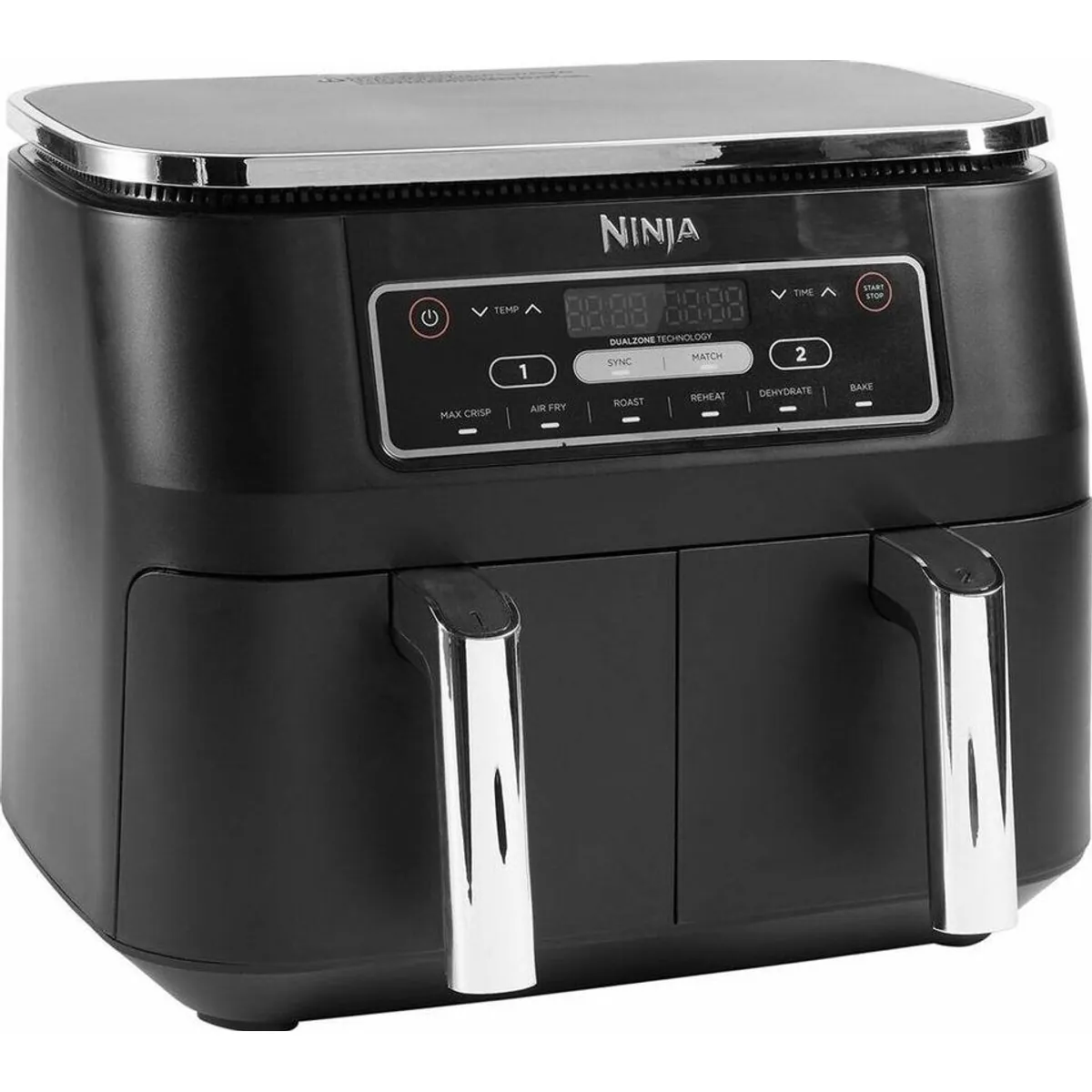 NINJA Heißluftfritteuse AF300EU, 2400 W, Dual Zone, 6 Zubereitungsfunktionen 4