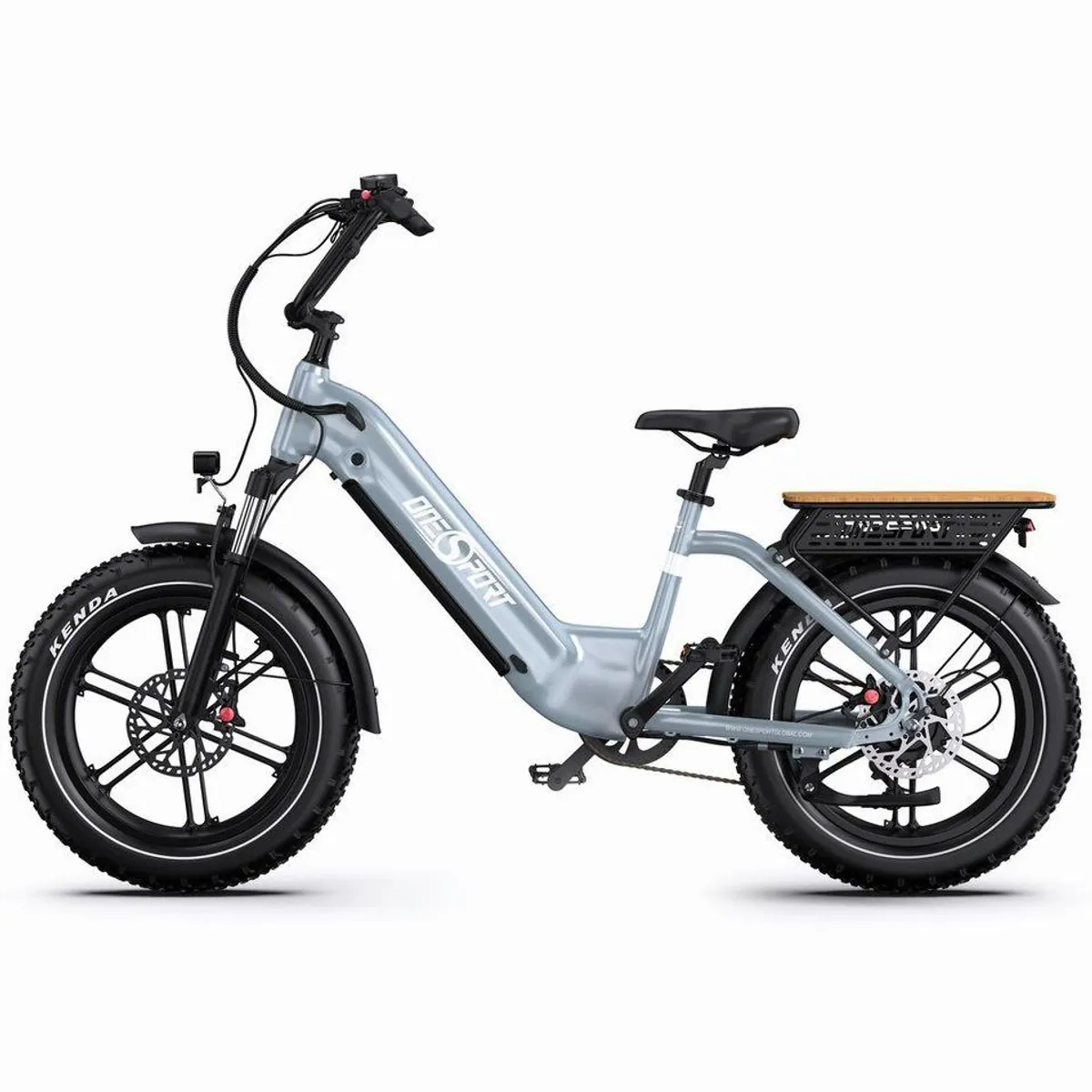 Onesport E-Bike Cityrad, 250W Motor, 130 km Reichweite, hydraulische Bremsen 3