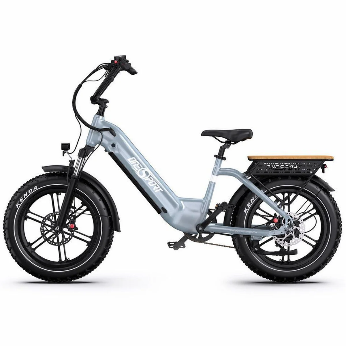 Onesport E-Bike Cityrad, 250W Motor, 130 km Reichweite, hydraulische Bremsen 3