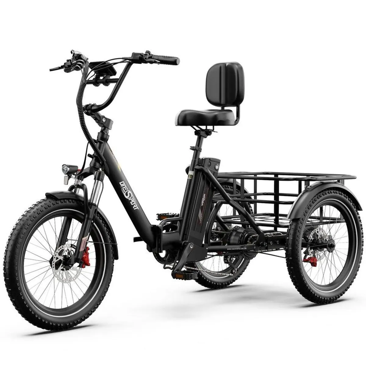Onesport OT30 Pro E-Dreirad, faltbar, 90 km Reichweite, 250W Motor
