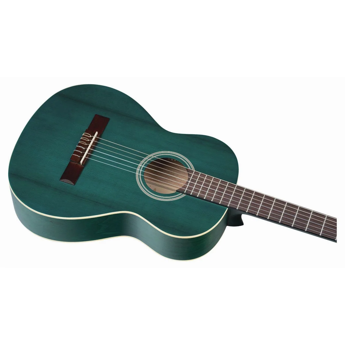 ORTEGA Guitars RST5M-3/4OC Konzertgitarre, kompakte 3/4-Größe, harmonischer Klang, modernes Ocean Blue 5