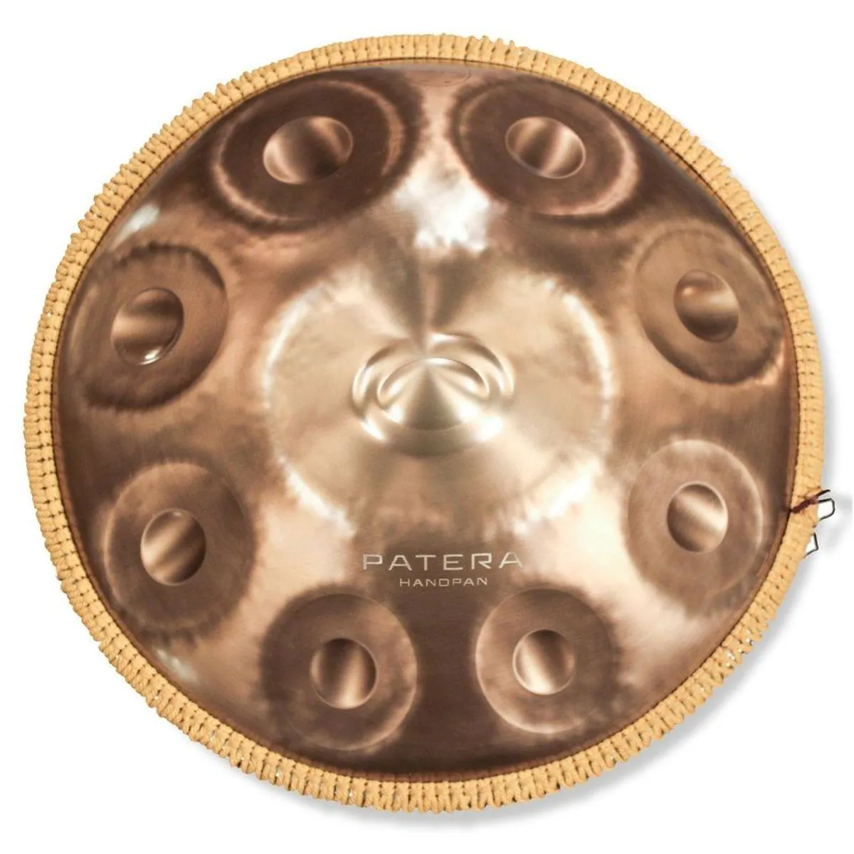 Patera Handpan HPDM-12 Compact, 12 Töne, Edelstahl, Lehrbuch inklusive 2