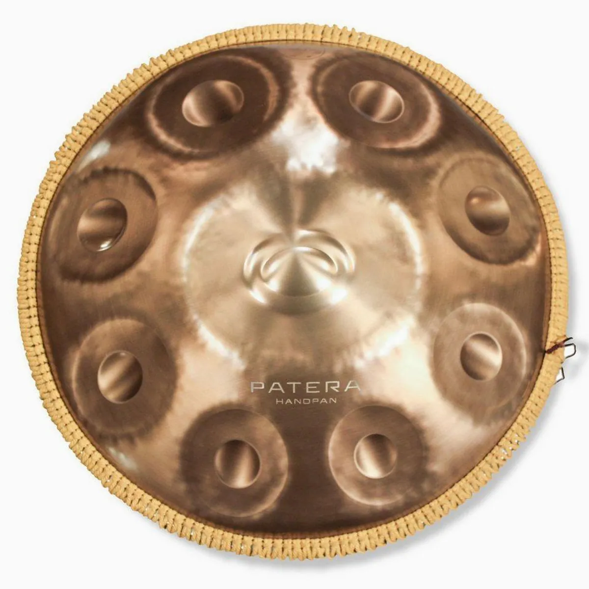 Patera HPDM-12 Handpan, 12 Töne, Edelstahl, D-Kurd-Stimmung