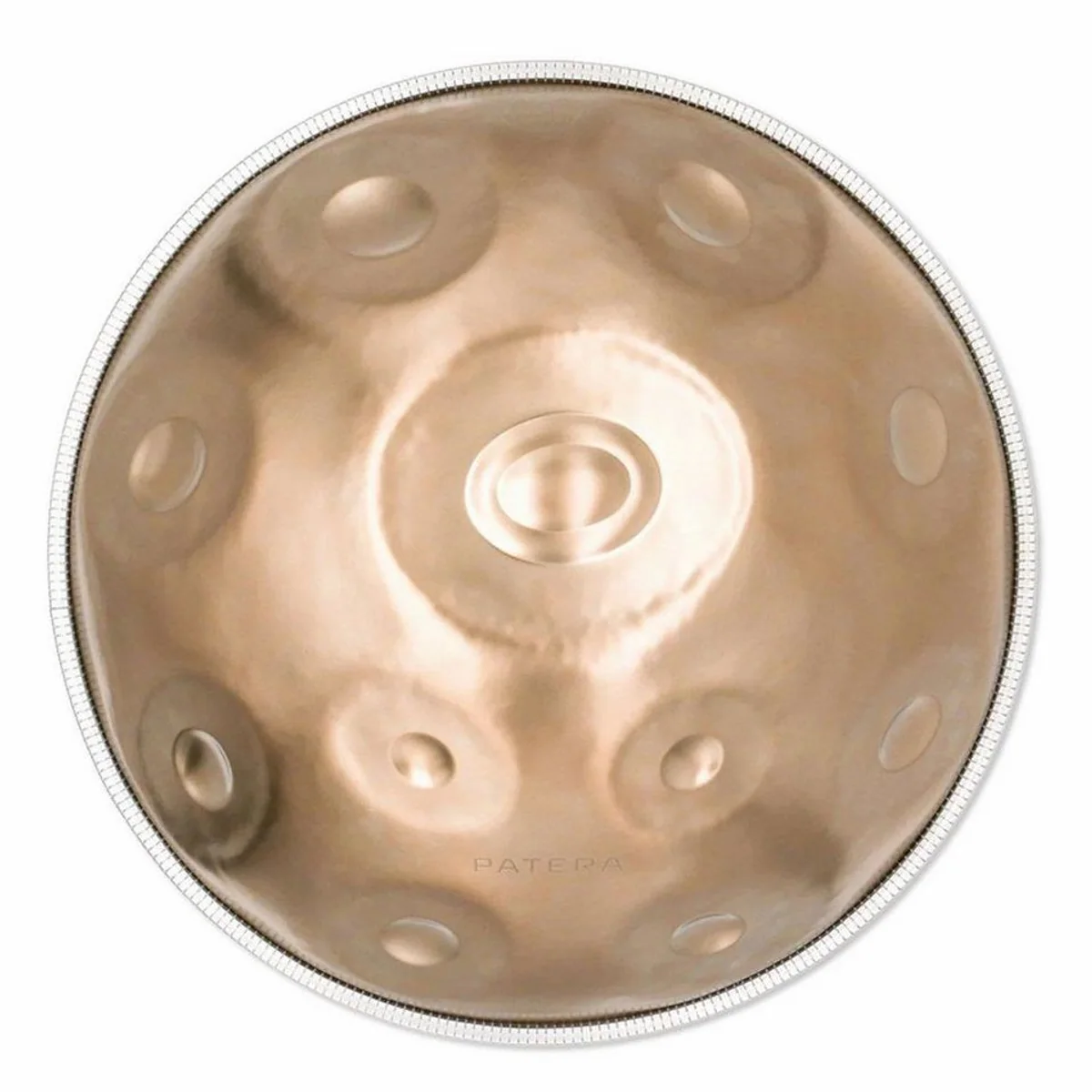 Patera HPDM-11 Handpan, 11 Töne, Edelstahl, D-Kurd-Stimmung