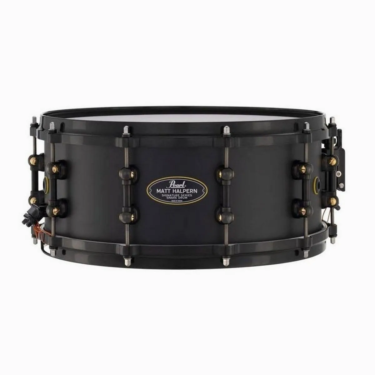 Pearl Drums Matt Halpern Signature Snare Drum, 14x6 Zoll, Messingkessel, Click-Lock Abhebung