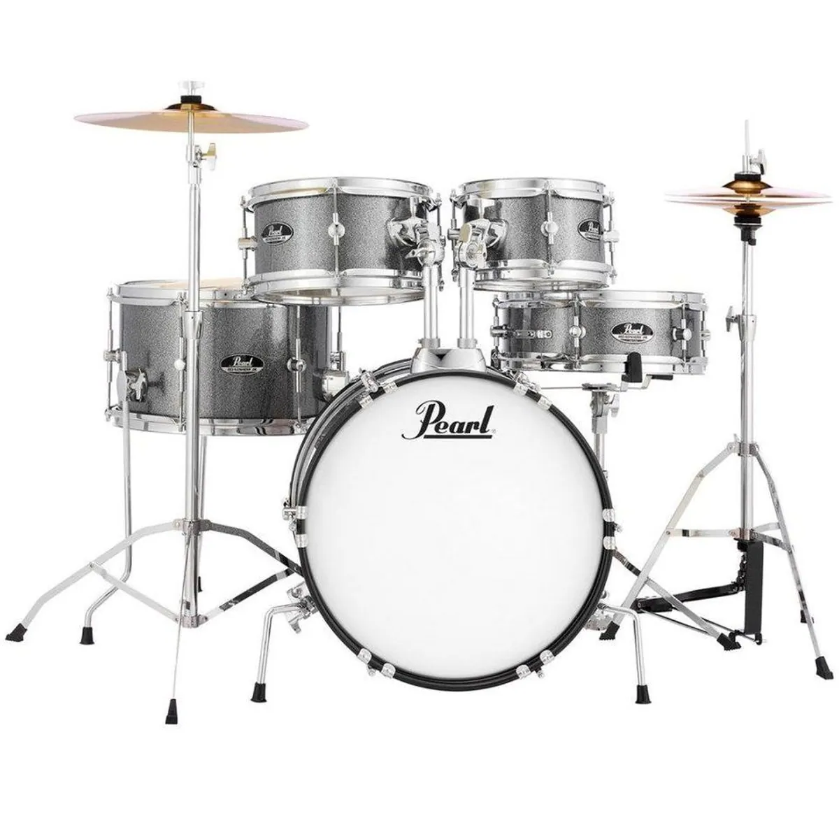 Pearl Drums Roadshow Junior Schlagzeug, komplettes Set für Kinder, optimierte Hardware