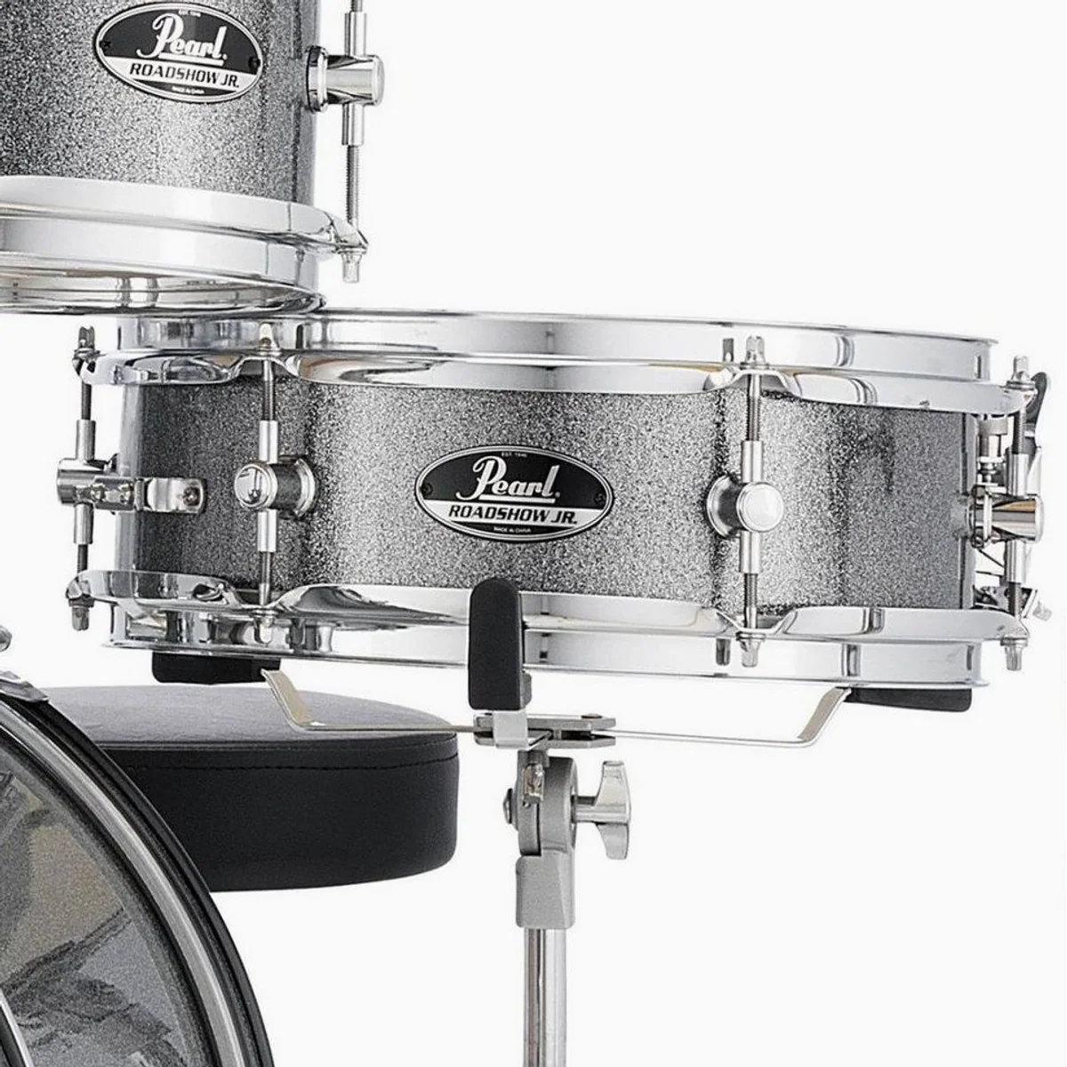 Pearl Drums Roadshow Junior Schlagzeug, komplettes Set für Kinder, optimierte Hardware 4