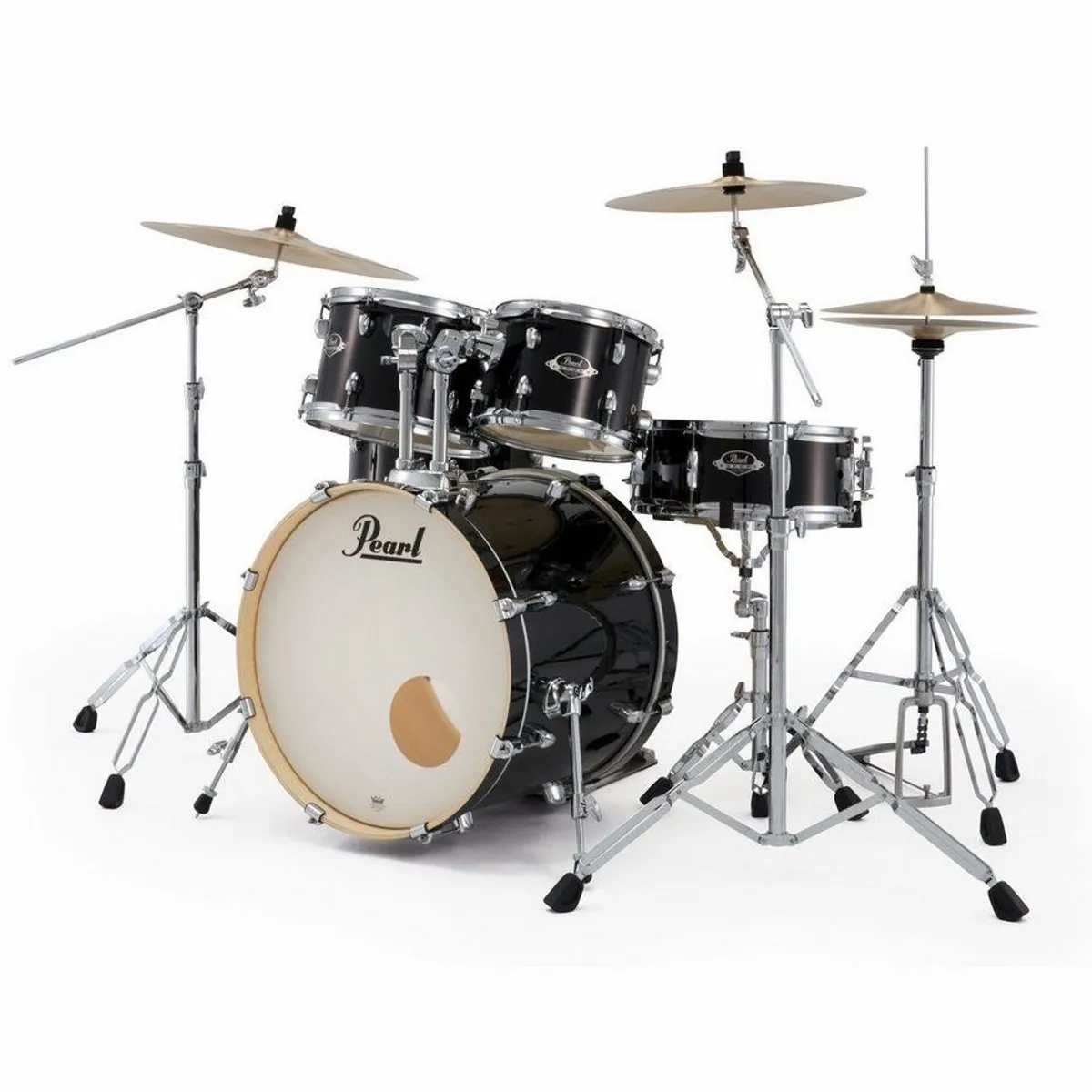 Pearl Drums Export EXX705NBR-C31 Schlagzeugset, inkl. Hocker, Becken und Hardware 5