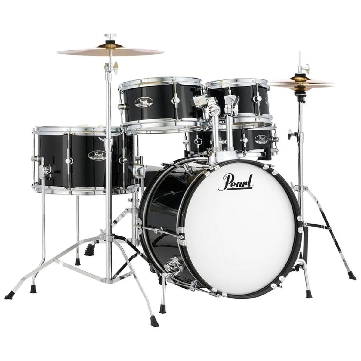 Pearl Drums Roadshow Junior Schlagzeugset, komplett mit Becken und Hocker 3