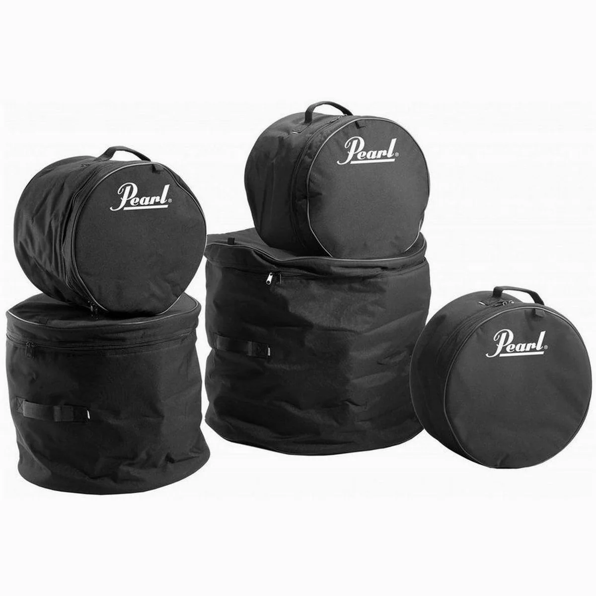 Pearl Drums DBS01 Rock Taschenset, 5-teilig, wasserfest, 10mm Polsterung