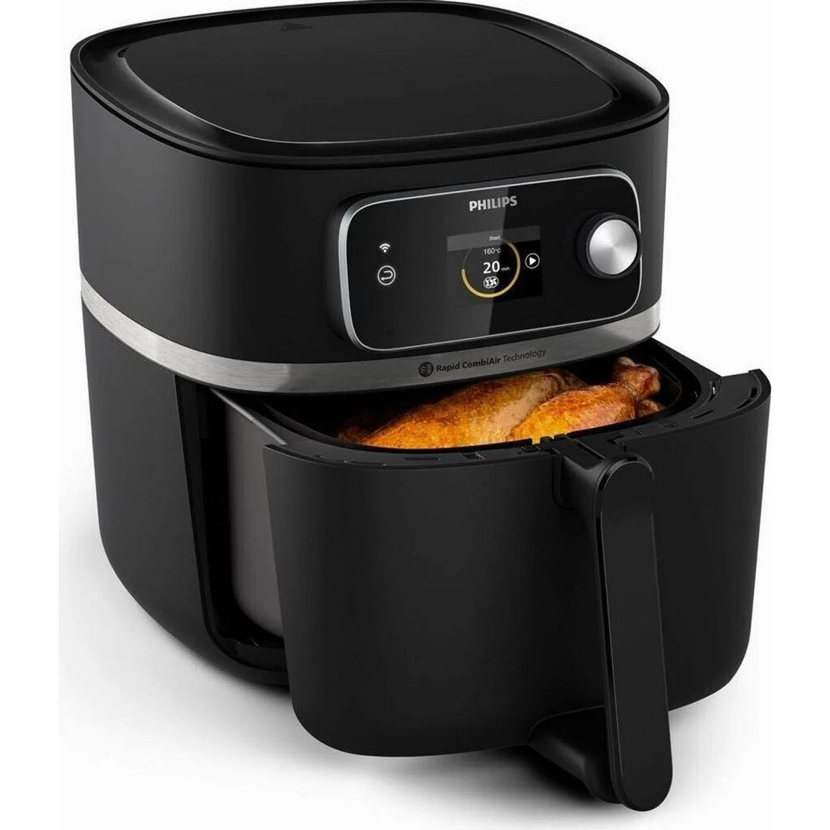 Philips Heißluftfritteuse Airfryer XXL, 2200 W, 22 Garfunktionen, Lebensmittelthermometer