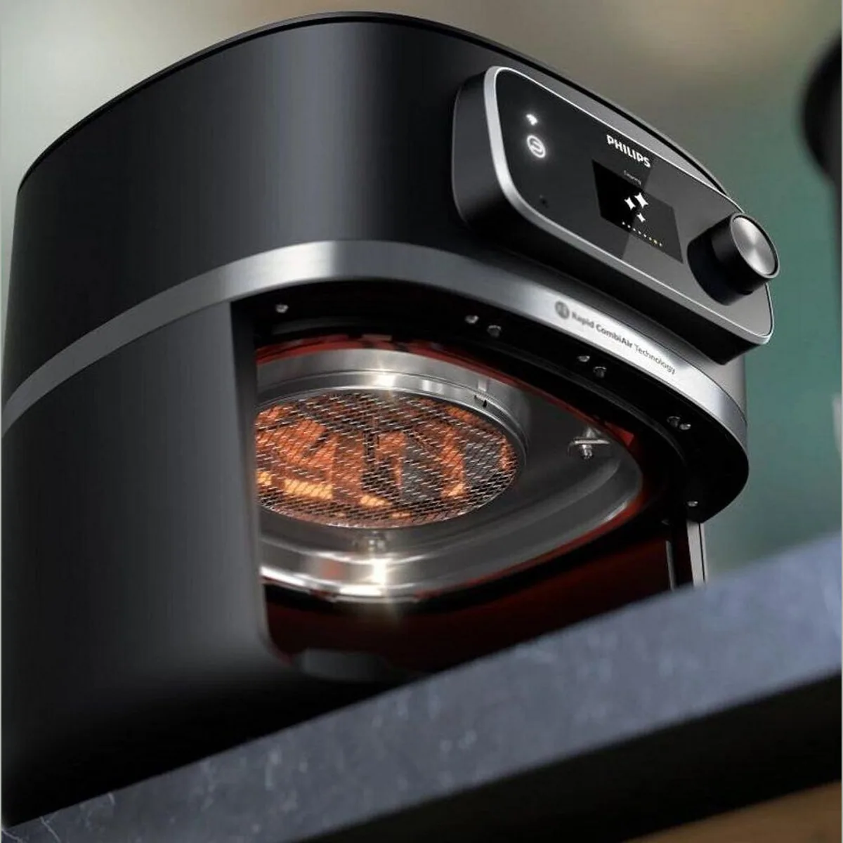 Philips Heißluftfritteuse Airfryer XXL, 2200 W, 22 Garfunktionen, Lebensmittelthermometer 4