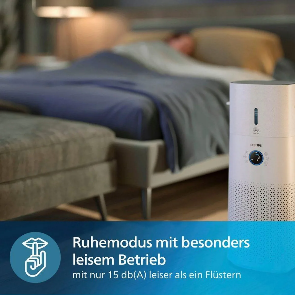 Philips Series 3000 2-in-1 Luftreiniger & Luftbefeuchter, für 131 m², hohe Effizienz & intelligente Steuerung 4