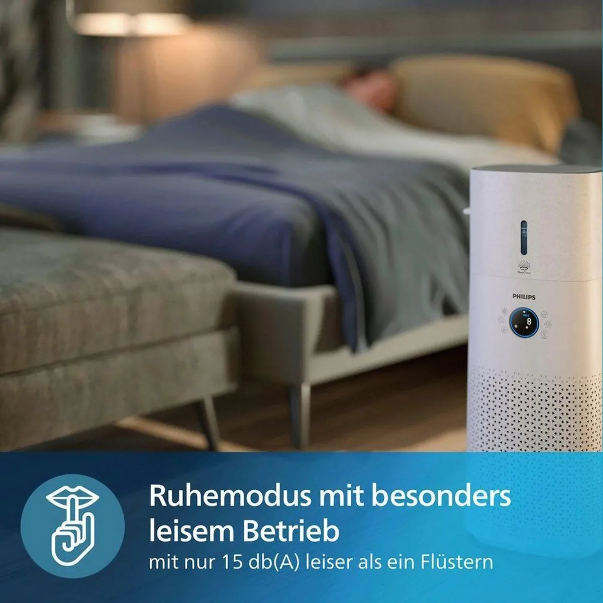 Philips AC3737/10 Kombigerät, Luftreinigung und -befeuchtung für große Räume 5