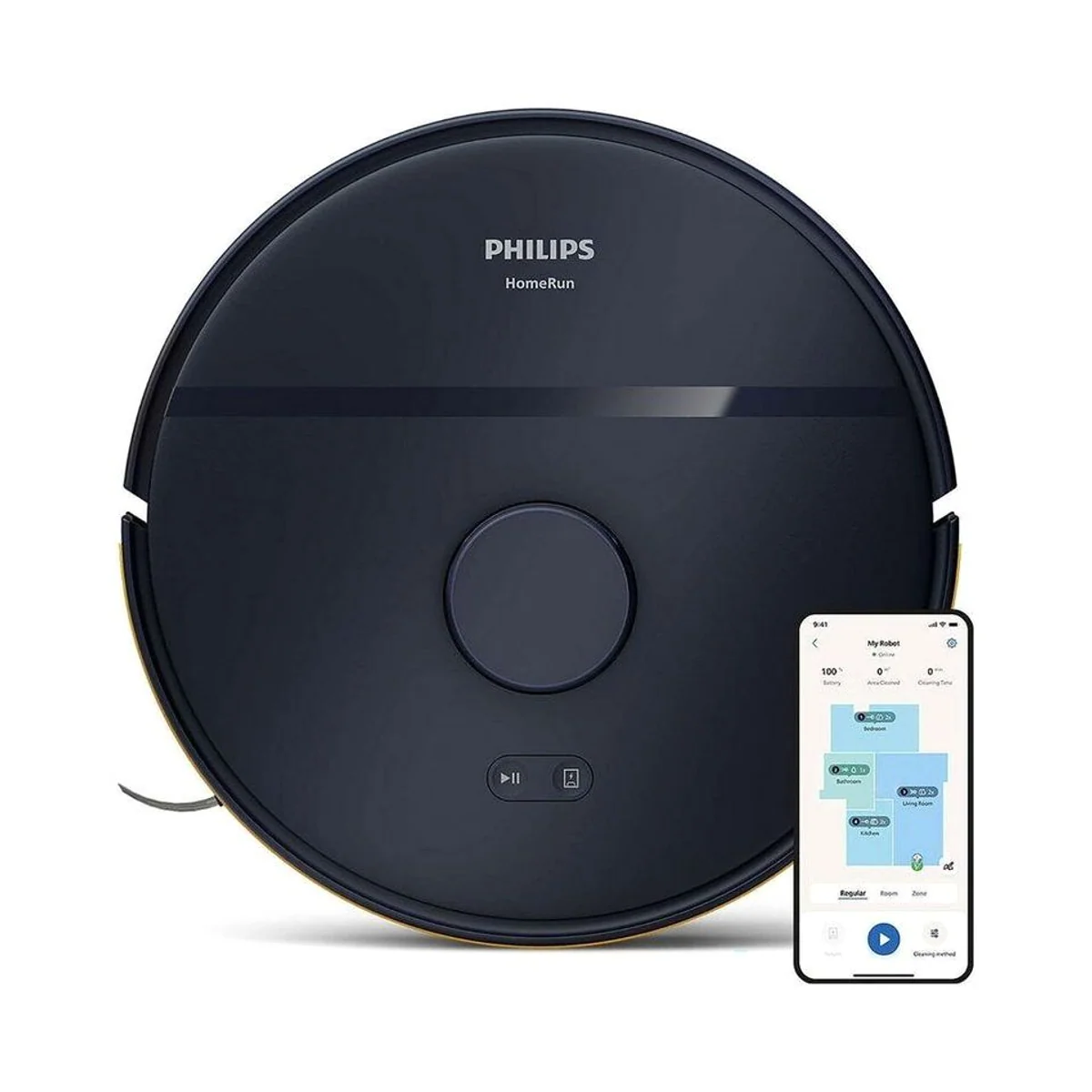 Philips Saugroboter XU2000/10, Nass- und Trockenfunktion, LDS-Laser-Navigation