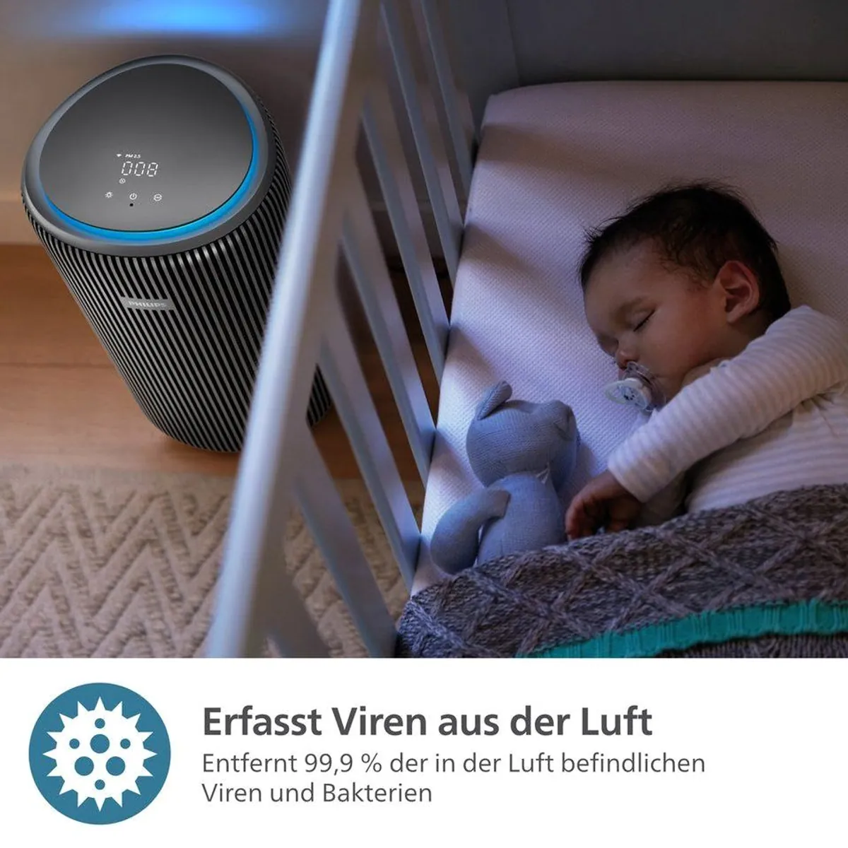Philips PureProtect 3200 Series Luftreiniger, hohe CADR von 520 m³/h, leise und kompakt 5