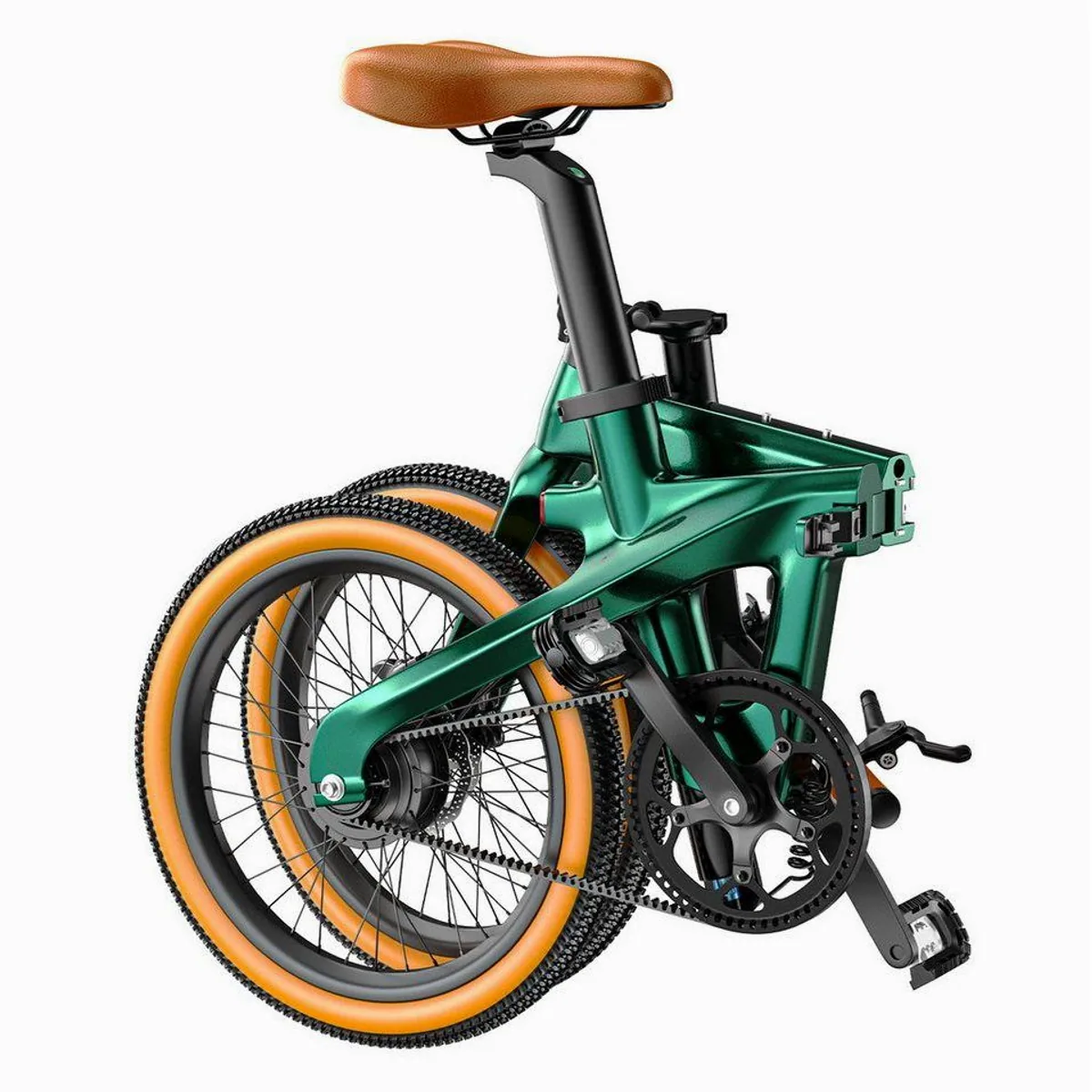 PixelPilot Klapprad E-Bike 20 Zoll, faltbar, Carbonrahmen, 25 km/h Unterstützung 3