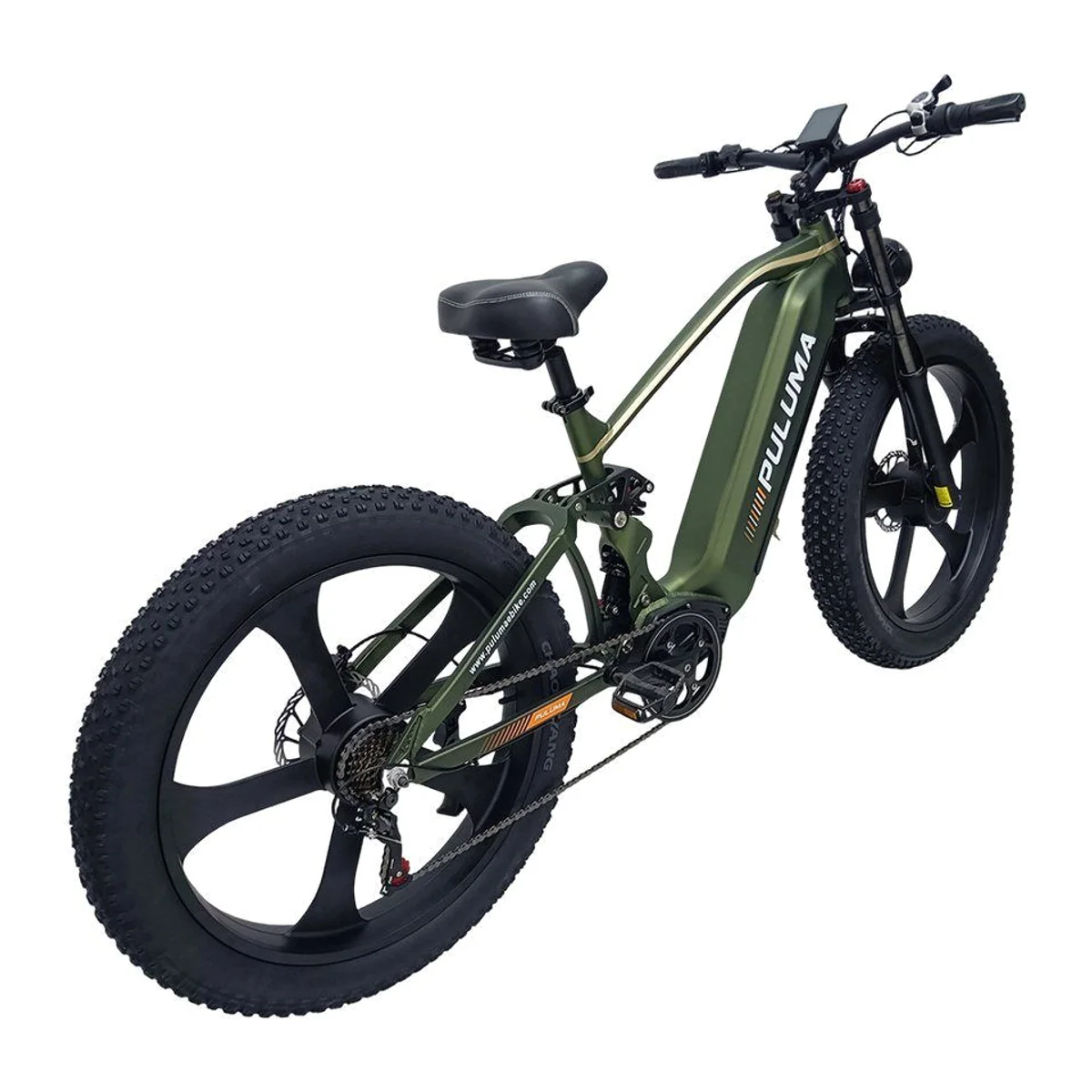 PixelPilot E-Bike Fatbike 26 Zoll, 52V 20Ah, Shimano 7-Gang, hydraulische Bremsen 3