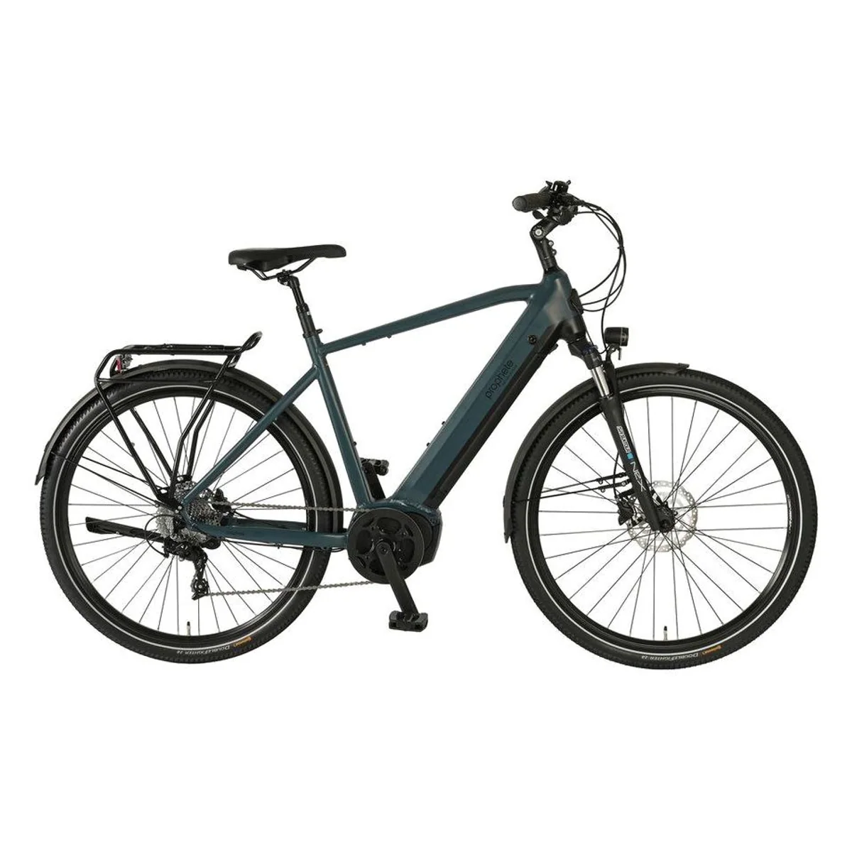 Prophete Entdecker 4.8 E-Bike, kraftvoller Mittelmotor, 540 Wh Akku, 10-Gang Schaltung