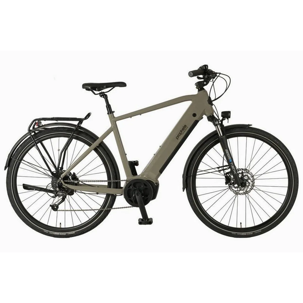 Prophete Entdecker 3.0 E-Bike, 250 W Mittelmotor, 9-Gang Shimano, 110 km Reichweite