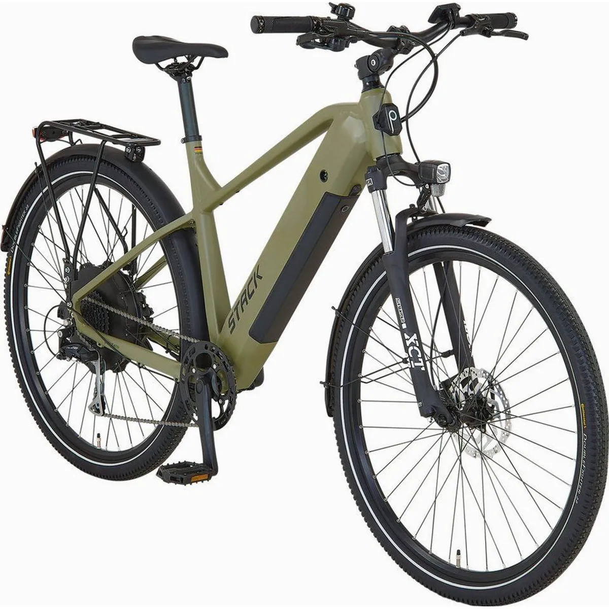 Prophete E-Bike Stack 2.0, 9-Gang Shimano Alivio, 250 W Heckmotor, 480 Wh Akku 2