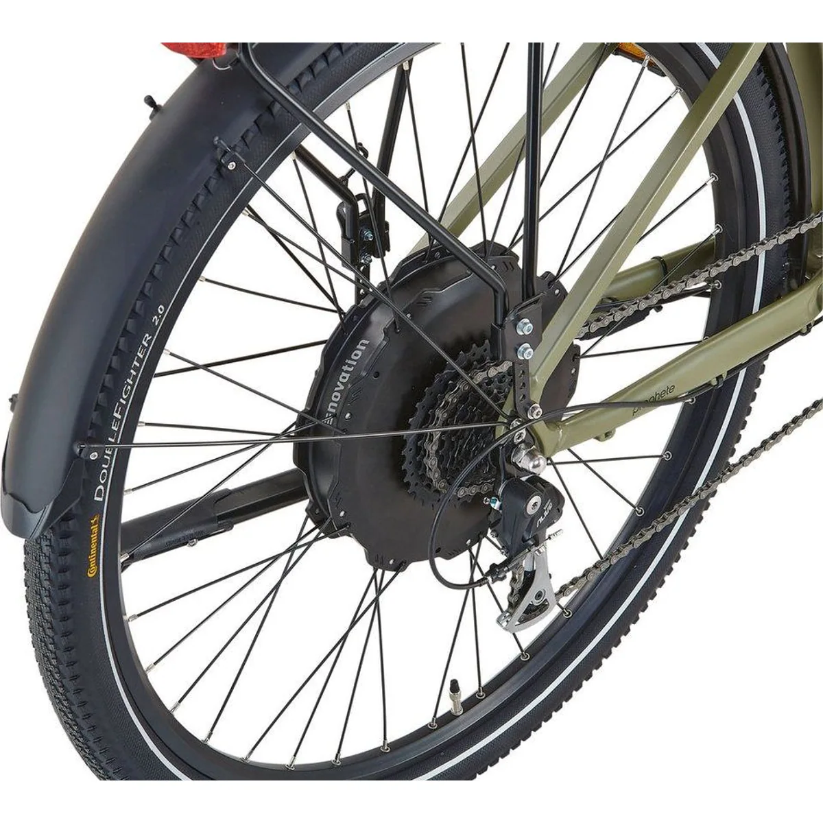 Prophete E-Bike Stack 2.0, 9-Gang Shimano Alivio, 250 W Heckmotor, 480 Wh Akku 5