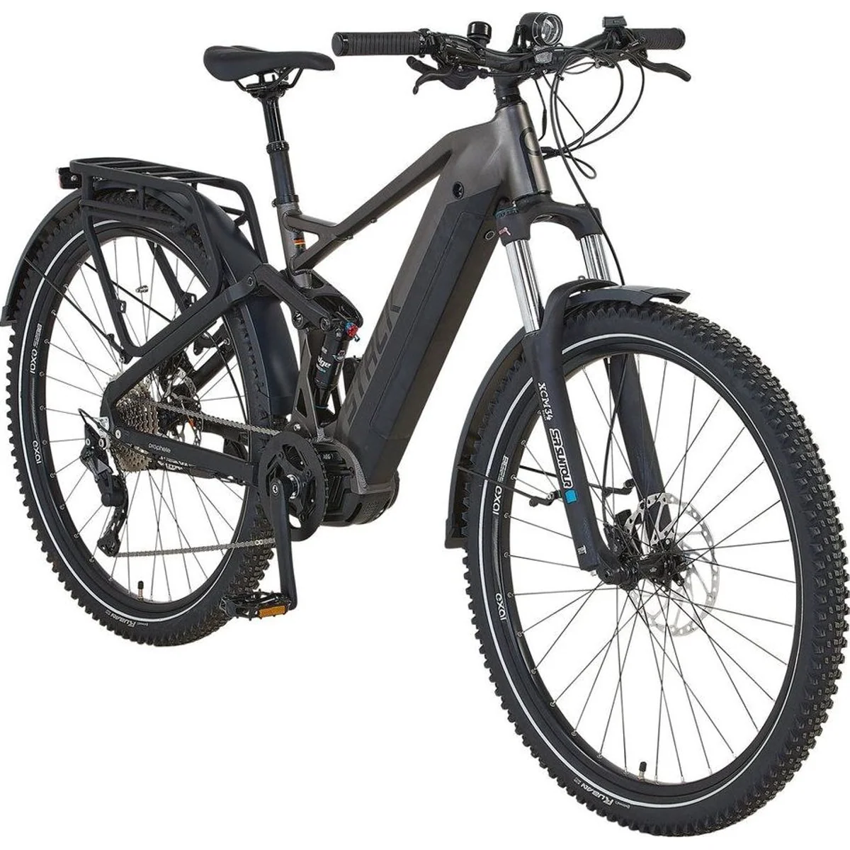 Prophete Stack 5.8 E-Bike, 48V Mittelmotor, 10-Gang Shimano Deore, 720 Wh Akku 2