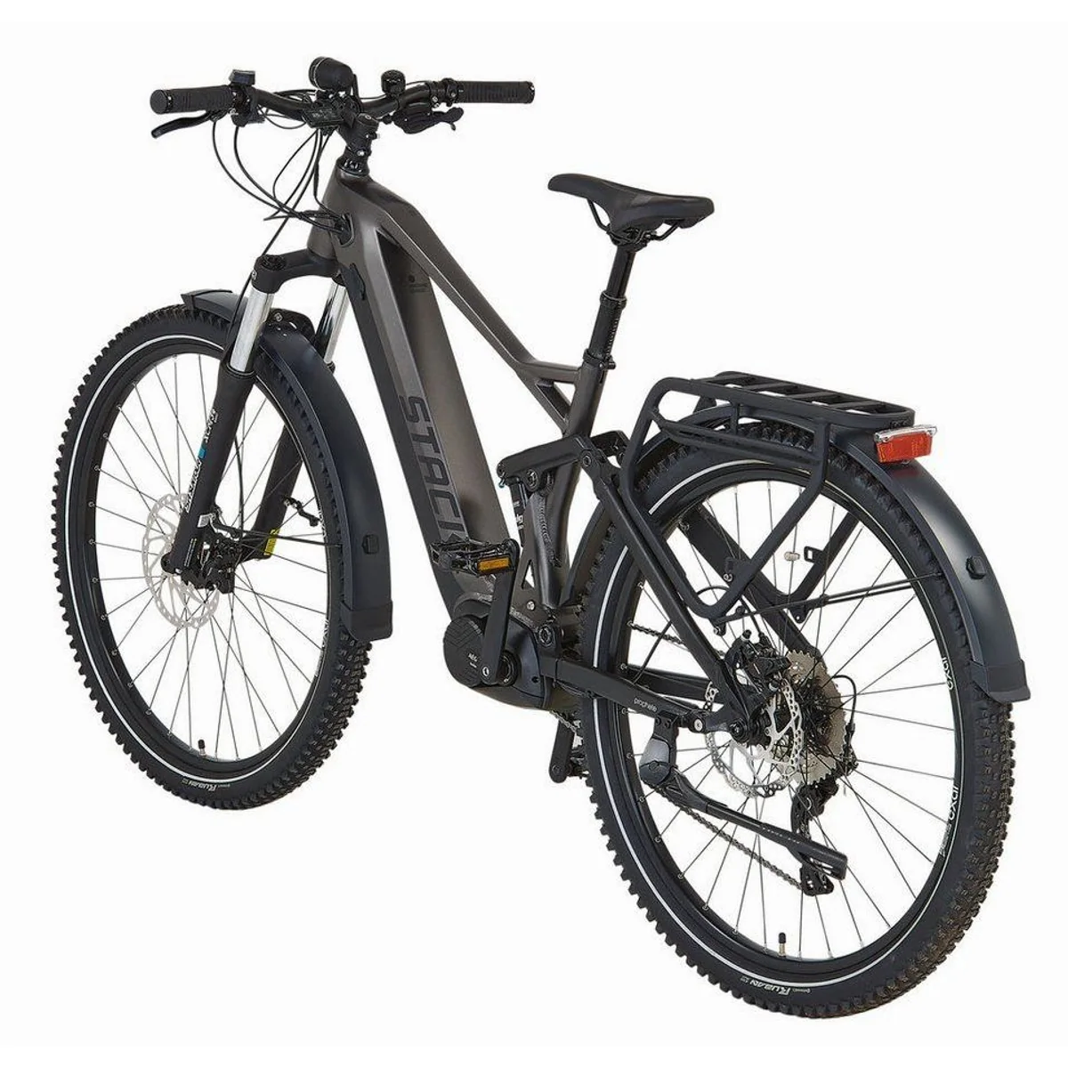 Prophete Stack 5.8 E-Bike, 48V Mittelmotor, 10-Gang Shimano Deore, 720 Wh Akku 3